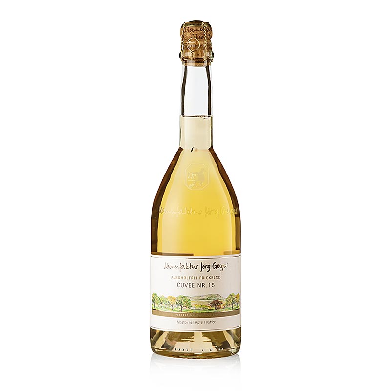 Manufaktur Jörg Geiger Alkoholfri mousserande "Cuvée 15", 750 ml