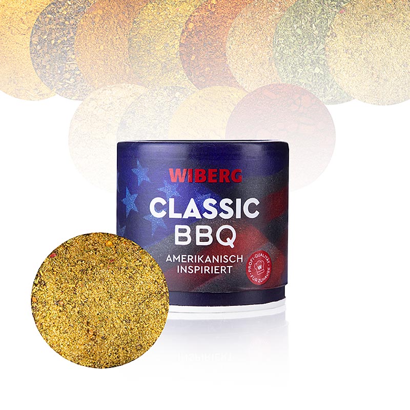 Wiberg Classic BBQ, amerikanskinspirerad kryddblandning, 115 g