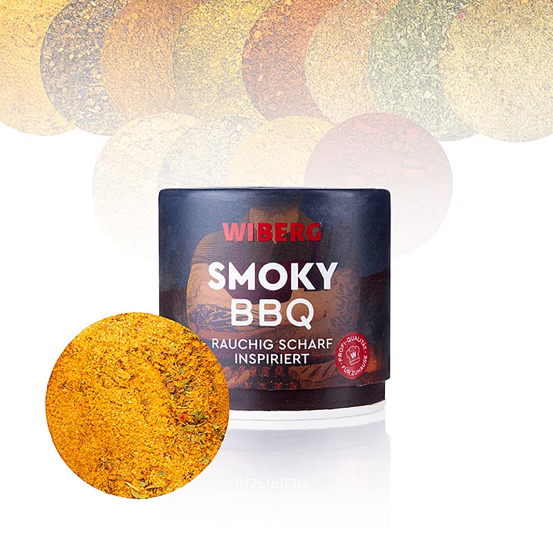 Wiberg Smoky BBQ, rökig och stark kryddblandning, 100 g