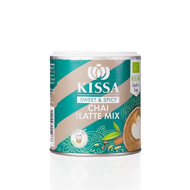 KISSA – Chai for Latte, kryddteblandning, ekologisk, 120 g