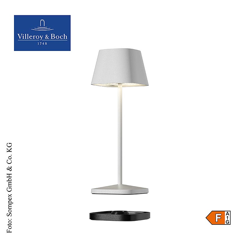 Bordslampa "Neapel MICRO", med batteri, 20x6,5x6,5 cm, 1 St