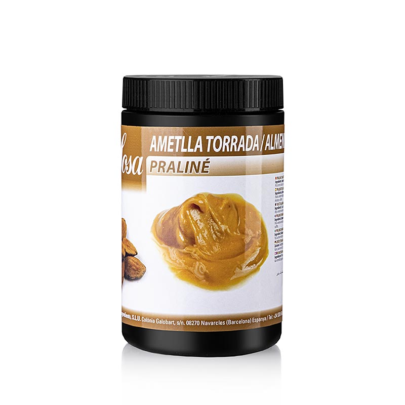 Sosa mandelpralinpasta, rostad, 50 % socker (37602), 1,2 kg