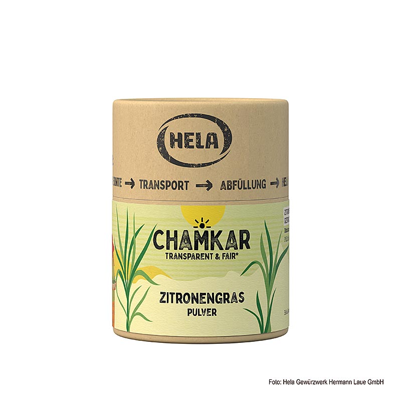 HELA Chamkar – Citrongräspulver, 60 g