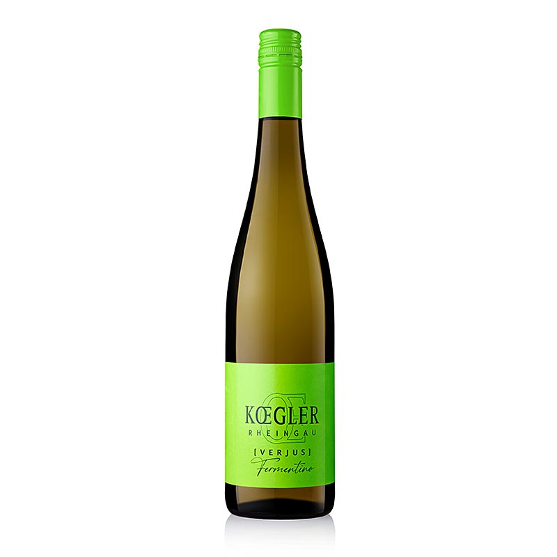 Verjus "Fermentino", 2022, från Rheingau, 6 % vol., Weingut-Koegler, 750 ml
