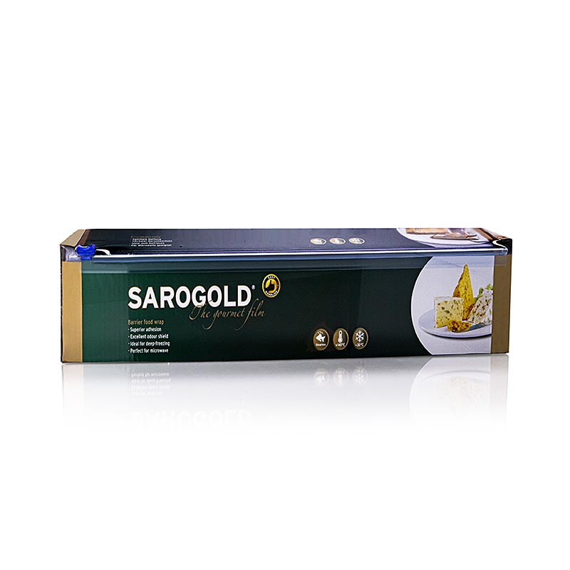 SAROGOLD gourmetfolie, 30 cm, vikbar förpackning (matfolie), 300 m, 1 st