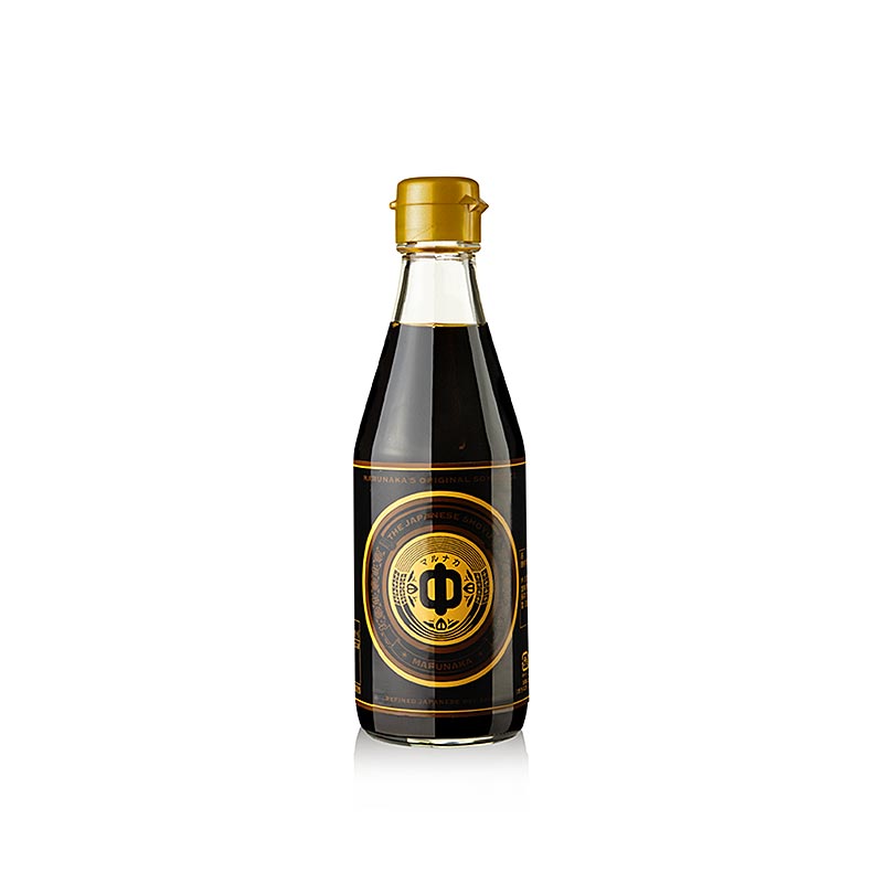 Sojasås – Shoyu, Black Label Single Barrel, Marunaka, Japan, 300 ml