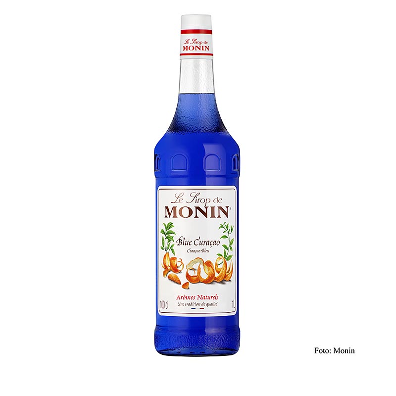 Monin Curacao Blue-sirap, 1 l