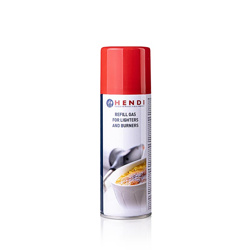 Tändgas för påfyllning, med olika påfyllningsmunstycken, 200 ml