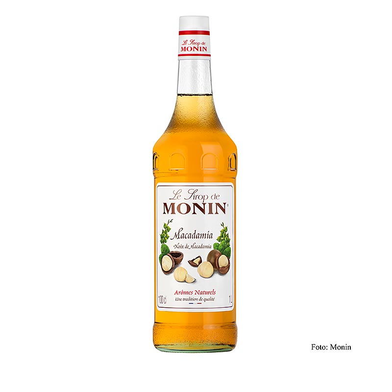 Monin Macadamianötssirap, 1 l