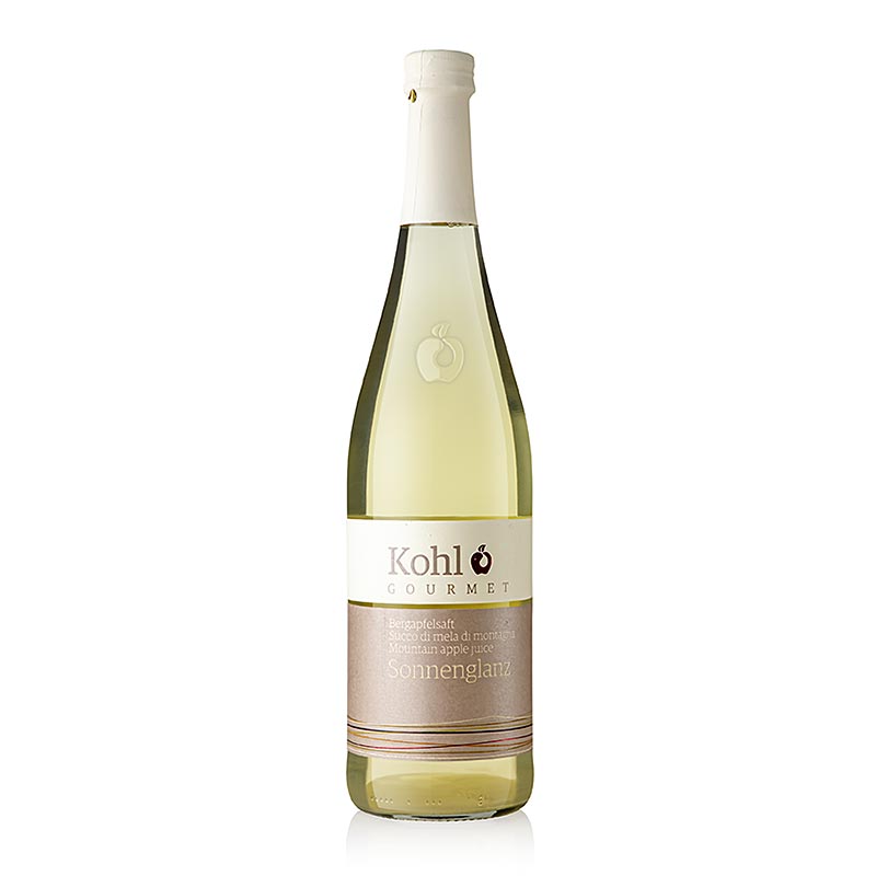 Kohl Gourmet Bergäppelsaft Sonnenglanz (naturligt grumlig), 750 ml