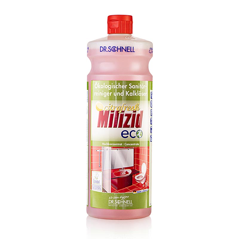 Dr. Schnell Sanitärrengöringsmedel & kalkborttagare Milizid Citrofresh Eco, ekol