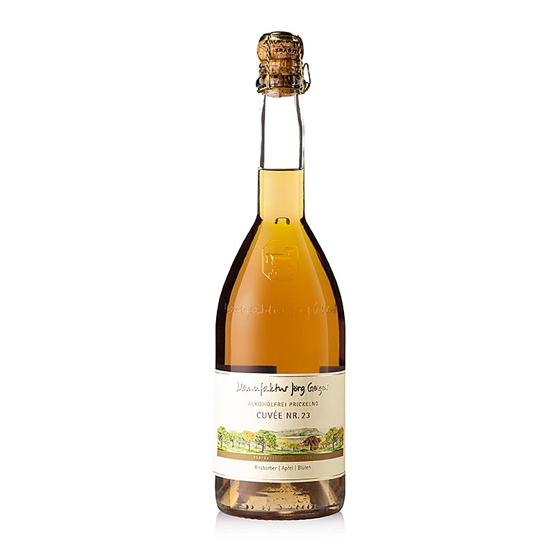 Jörg Geiger alkoholfri mousserande "Cuvée 23", 750 ml
