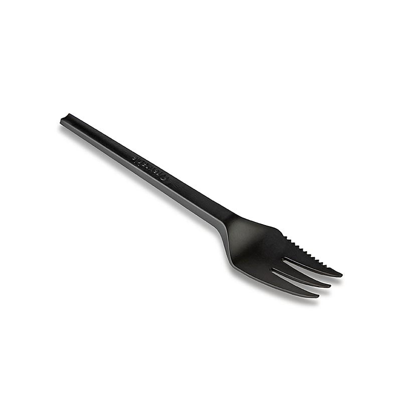 Naturesse snackgaffel, svart, 1 000 st