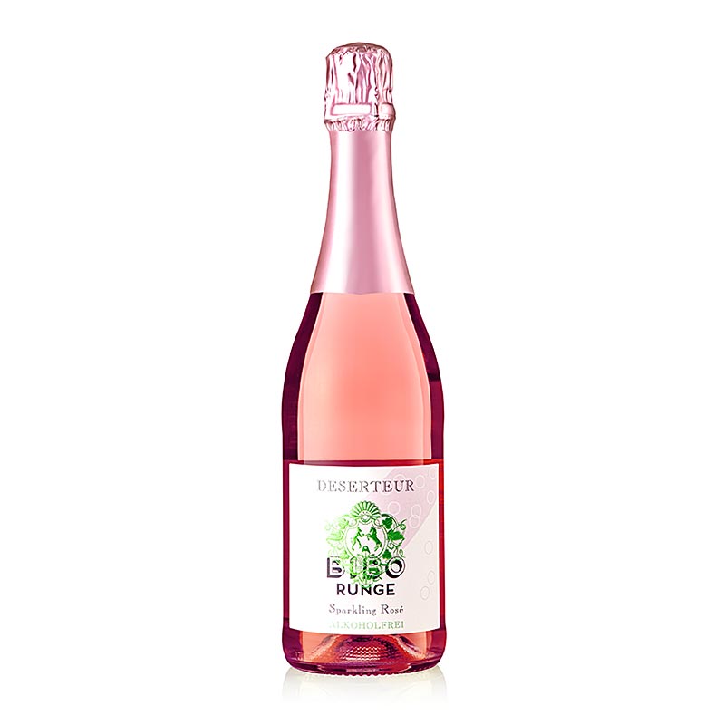 Bibo Runge Deserteur Rosé, mousserande vin, alkoholfritt, VEGAN, 750 ml