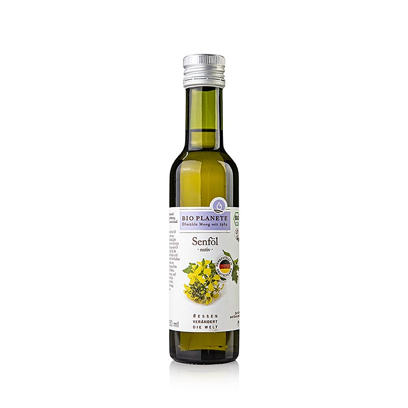 Senapsolja, jungfruolja, Planéte, ekologisk, 250 ml