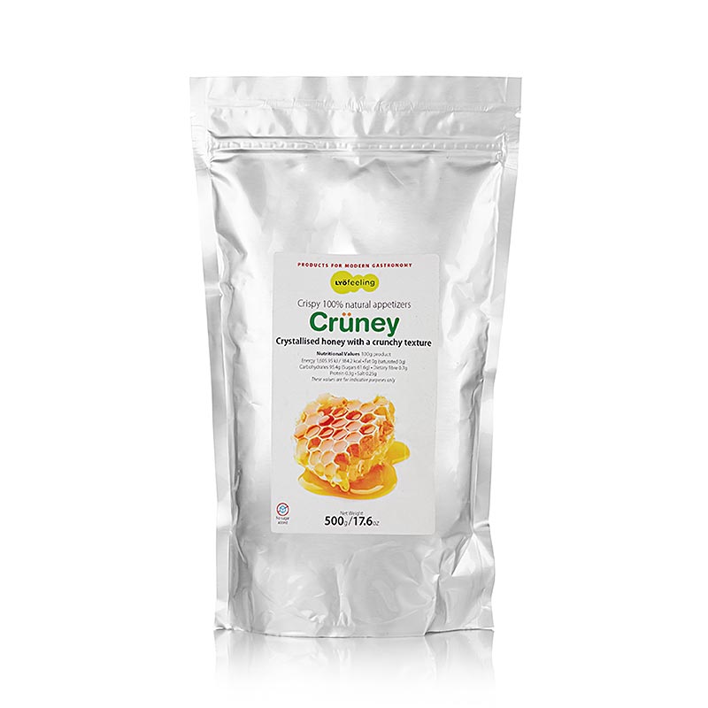 LYOFEELING CRUNEY, honungspulver, 500 g, TÖUFOOD, 500 g