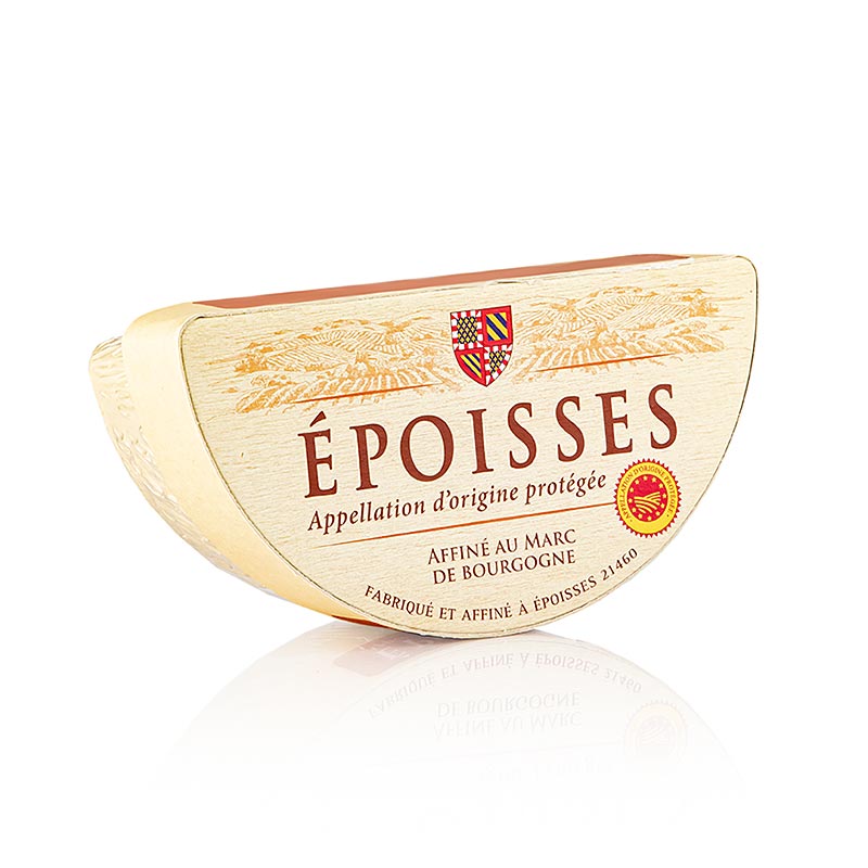 Berthaut Epoisses AOP/g.U, mjukost med rödskal och Marc d.Bourgogne, 125 g