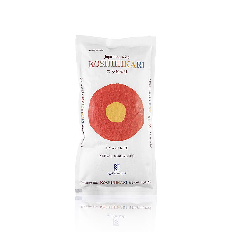 Koshihikari Umami-ris, rundkornigt sushiris, Agri Yamazaki, 300 g