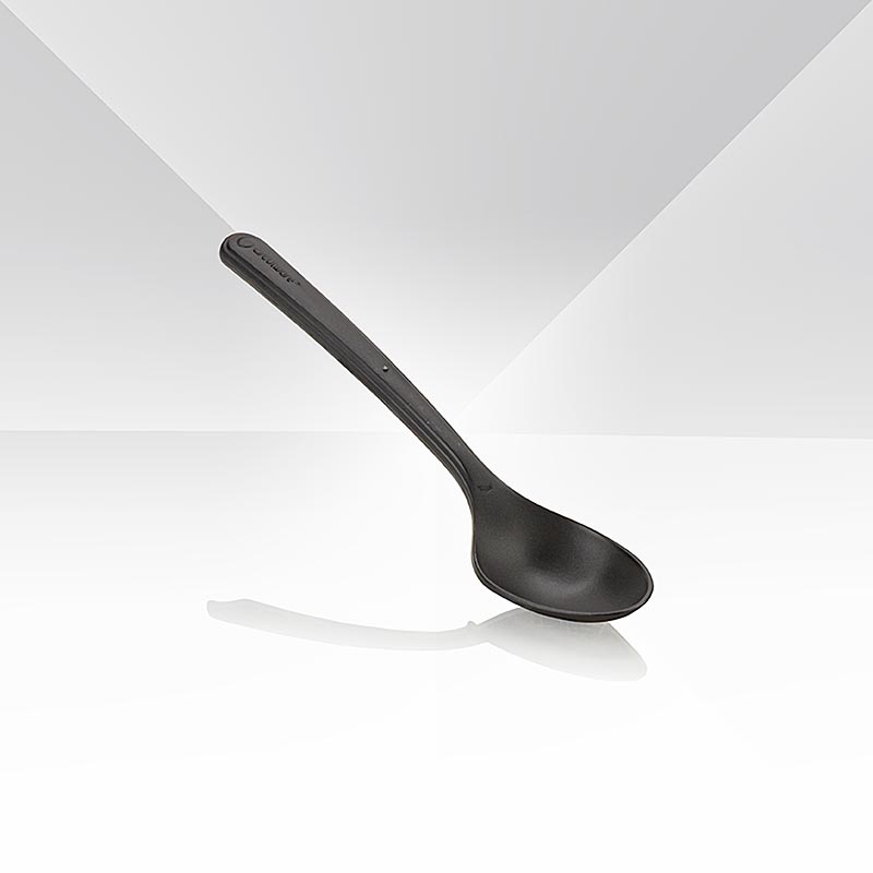 Haval Circulware kaffesked, 13 cm, svart, extra stabil, PP-MF, 50 st