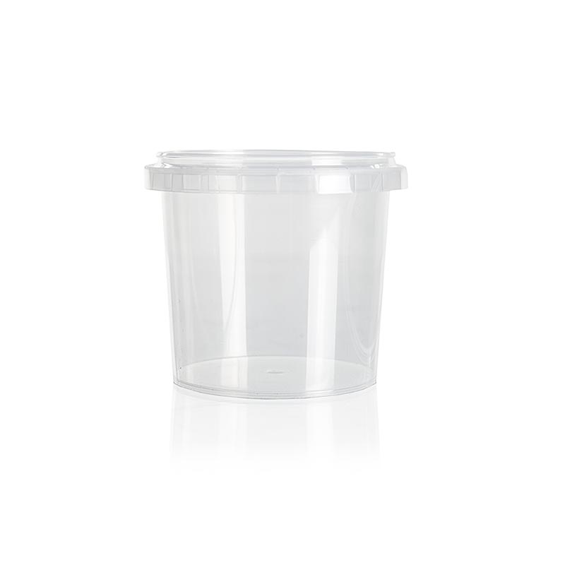 Plastburk "Circlecup", rund, UTAN lock, ø 95x85 mm, 370 ml, 1 st