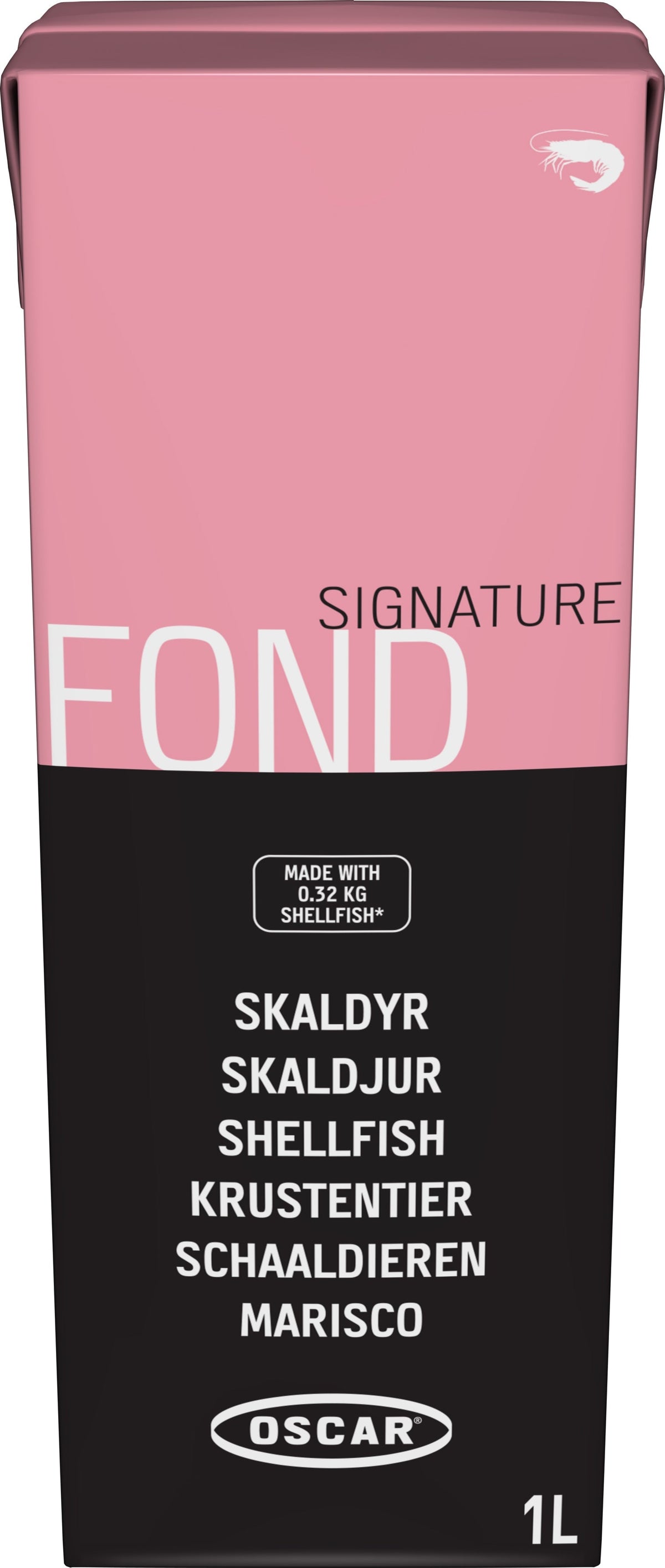 Oscar Signatur skaldjursfond, flytande, färdig att använda, 1 l