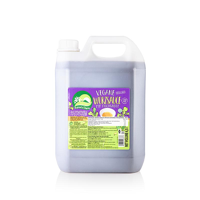 Vegansk kryddsås "Typ fisksås", NATURE´S CHARM, 4,5 l