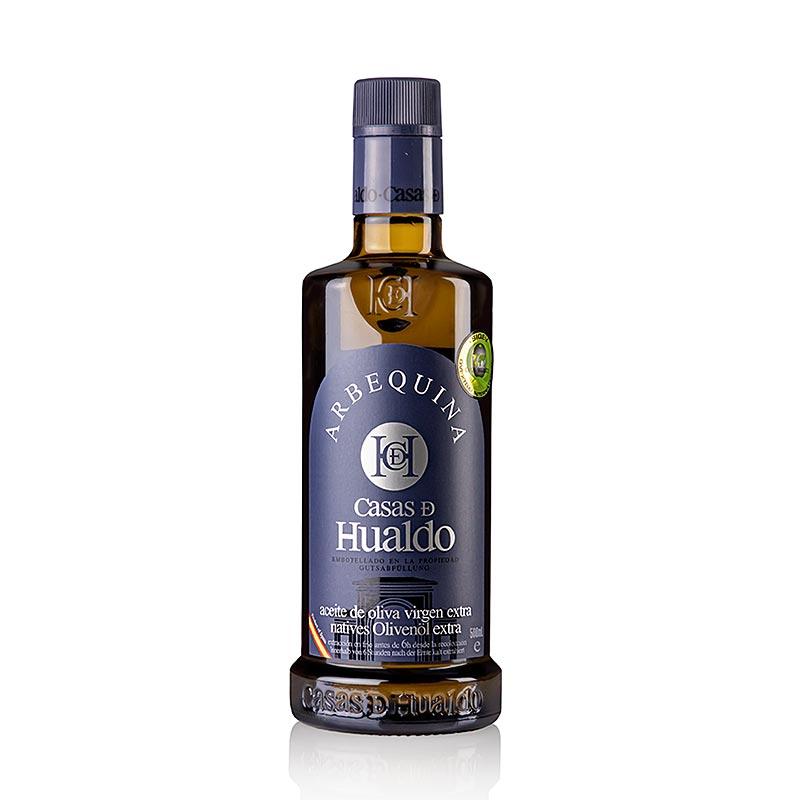 Extra jungfruolja Casas D Hualdo, 100 % ARBEQUINA, Spanien, 500 ml