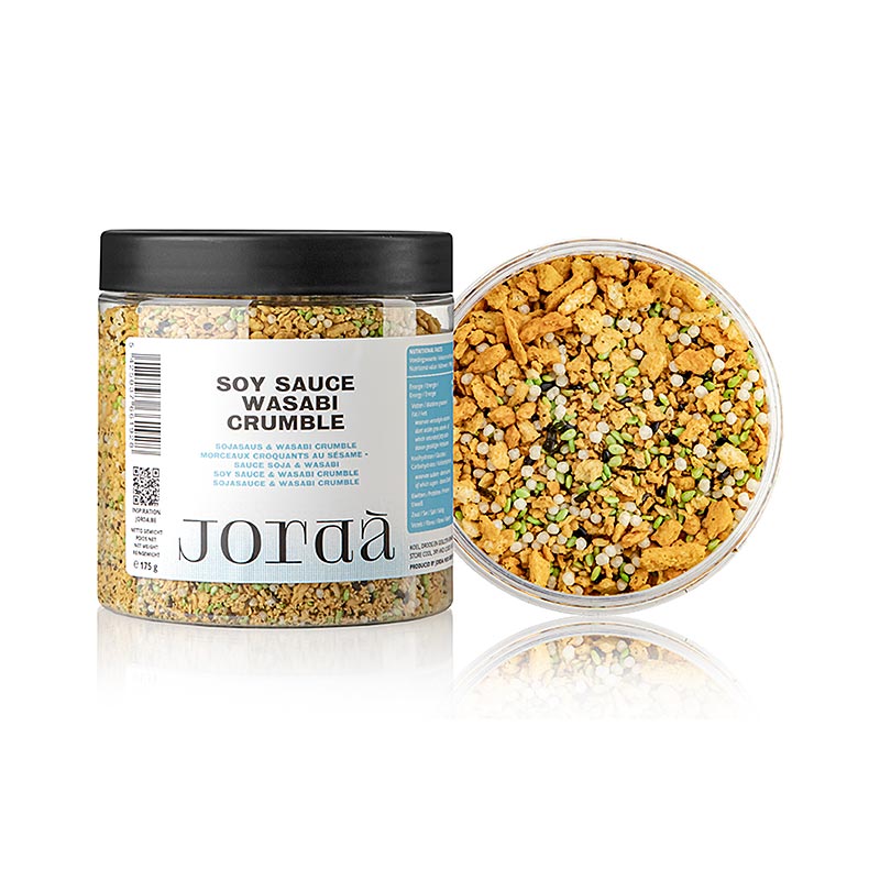 Jorda Crumble Soy Sauce & Wasabi, sojasås, wasabi & brödkrisp, 175 g