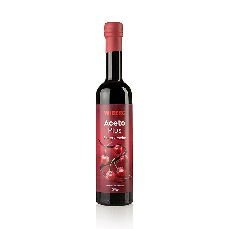 Wiberg AcetoPlus surkörsbär, frukt- och vinägerblandning, 500 ml