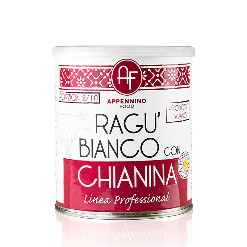 Ragù av vita kor "Chianina", Appennino Food, 800 g