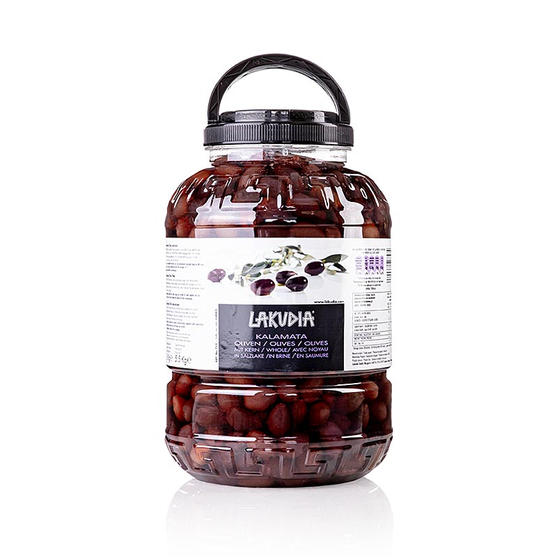 Kalamata-oliver "Jumbo", med kärna, Lakudia, 5,5 kg