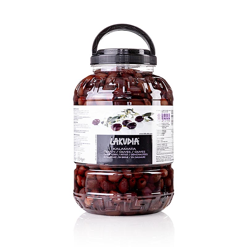 Kalamata-oliver "Extra Gross", utan kärna, Lakudia, 5,5 kg