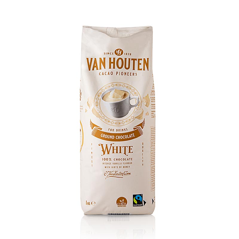 Van Houten Ground White Chocolate, chokladpulver, 1 kg