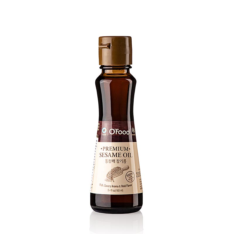 Sesamolja, rostad, Chung Jung One, 160 ml