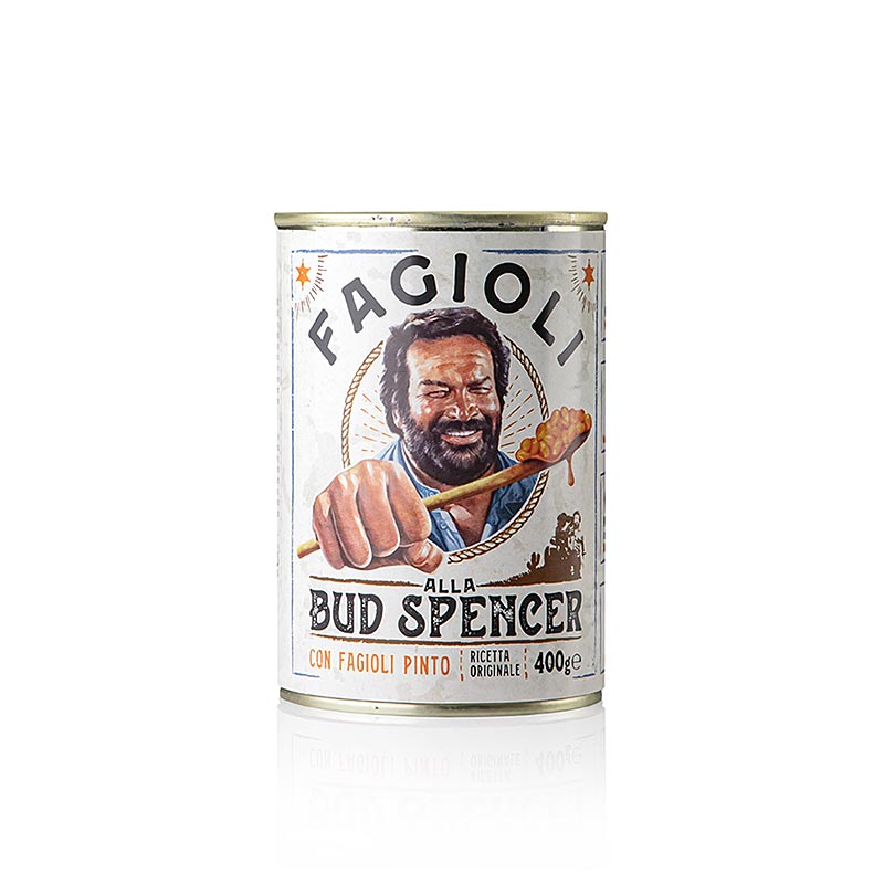 Fagioli alla Bud Spencer Original, borlottibönor i tomatsås & bacon, 400 g