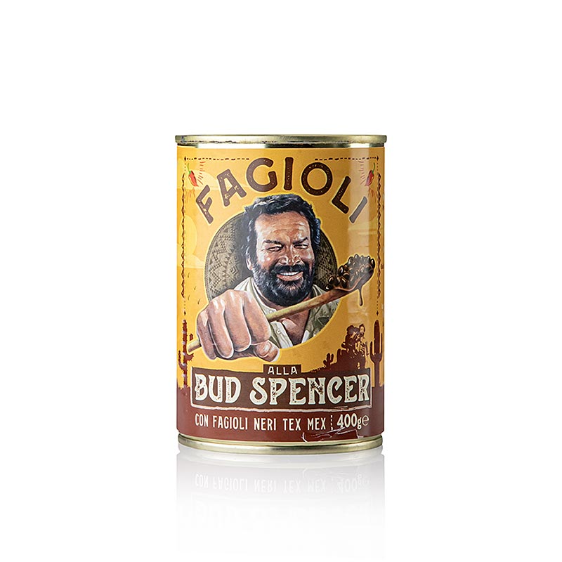 Fagioli alla Bud Spencer Tex Mex, svarta bönor i stark tomatsås, 400 g