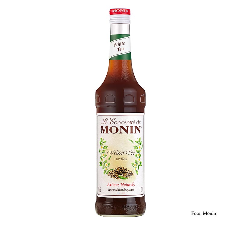 Monin vit te-sirap, 750 ml