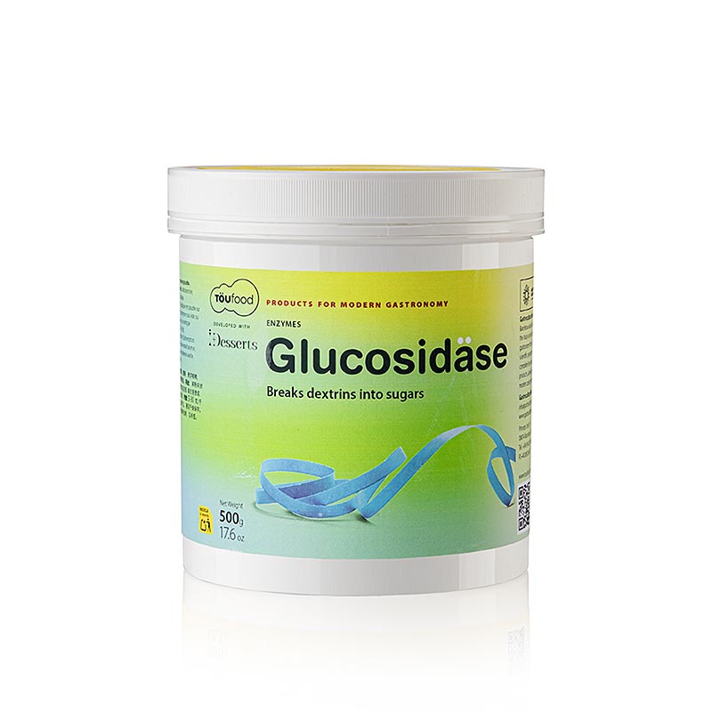 GLUKOSIDAS, glukosenzym, pulver, TÖUFOOD, 500 g