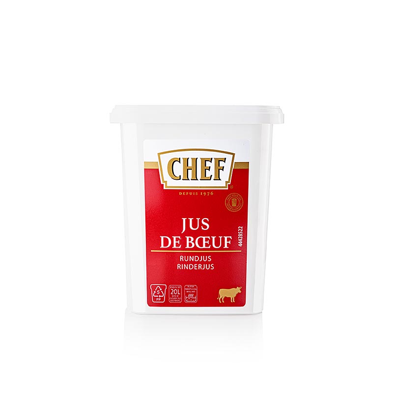 CHEF Nötköttsfond, pulver (för ca 10 l), 600 g