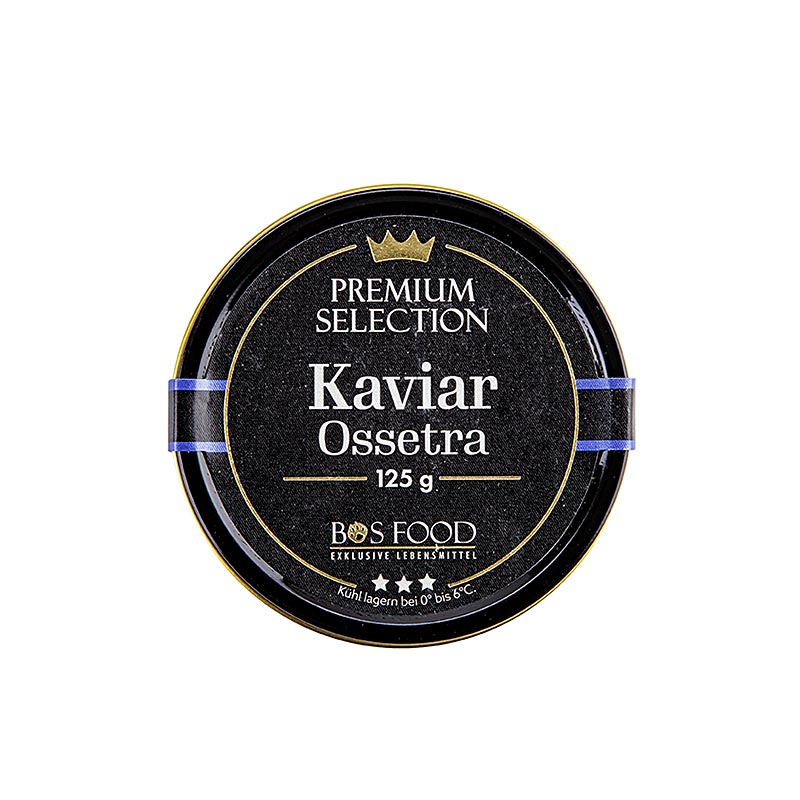 CHEF FOOD Premium Selection – Ossetra (gueldenstaedtii), odlad, utan konserverin, 125 g