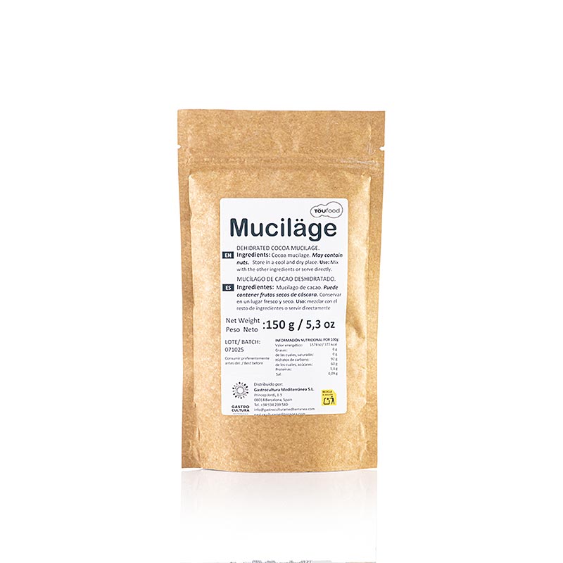 LYOFEELING MUCILAGE CACAO, frystorkat kakaomass, TÖUFOOD, 150 g