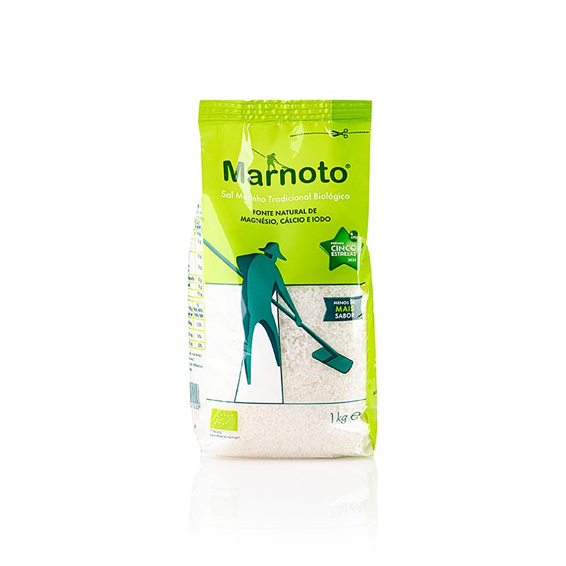 gourmetoutlet.dk - Sal Marinho Tradicional Havssalt, medium, vitt, fuktigt, Marn