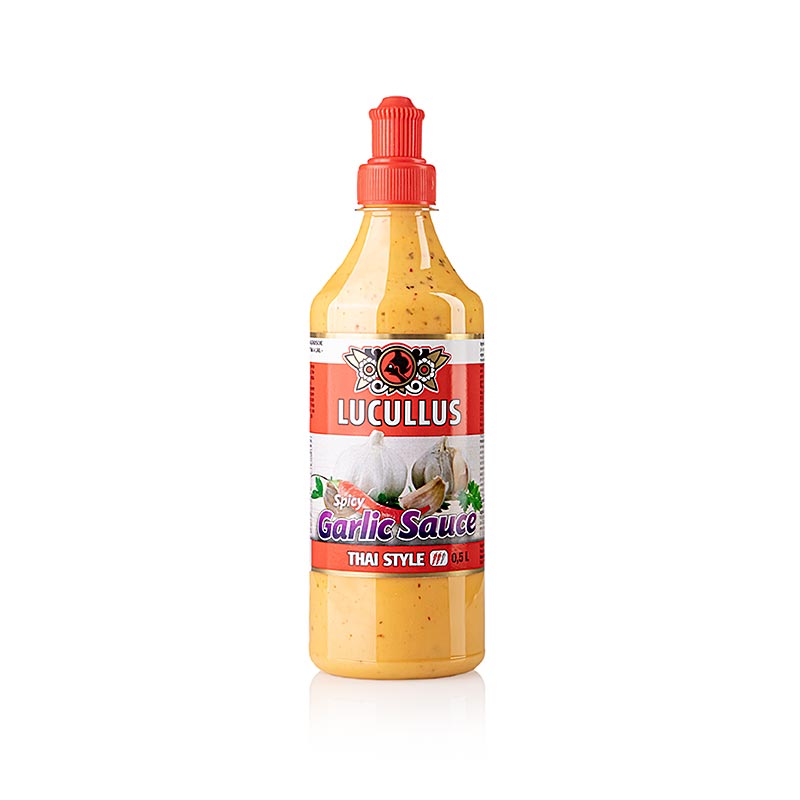 Thai Spicy Garlic Sauce, stark vitlökssås, LUCULLUS, 500 ml