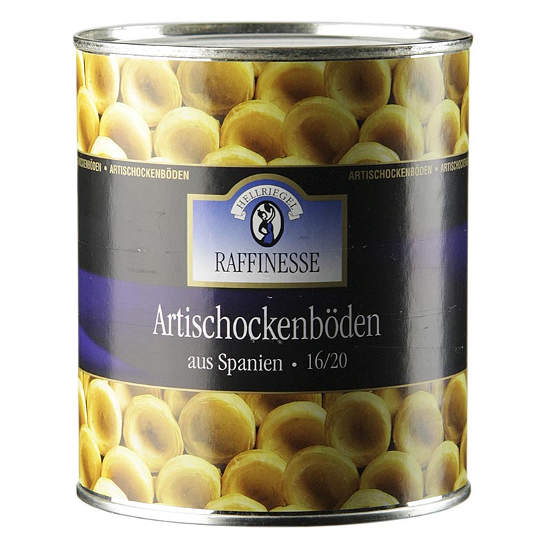 Hellriegel kronärtskocksbotten, 16–20 stycken, ø ca 4 cm, 800 g