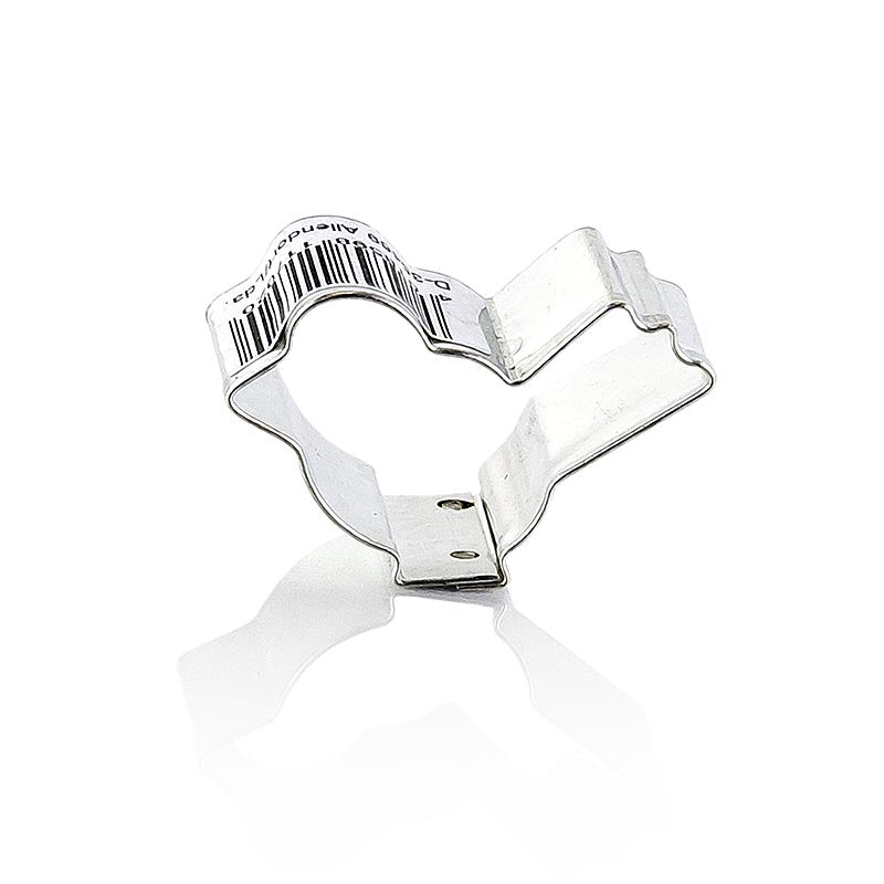 Utskärare Fågel av metall, ca 4,5 cm hög, 1 st