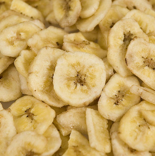 Bananchips, överdragna med honung, 1 kg