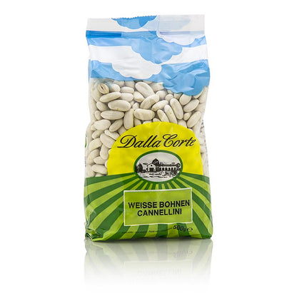 Bönor, cannellini, vita och små, torkade, 500 g