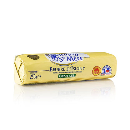 Saltat smör "Beurre d´ Isigny" Demi Sel, Frankrike, 250 g