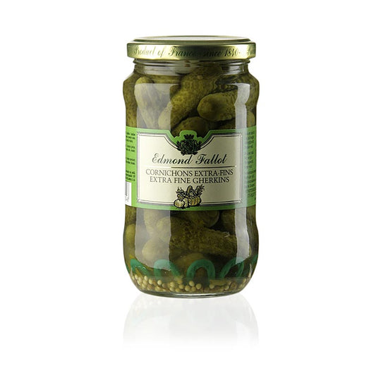 Cornichons, extra fina, Fallot, 340 g