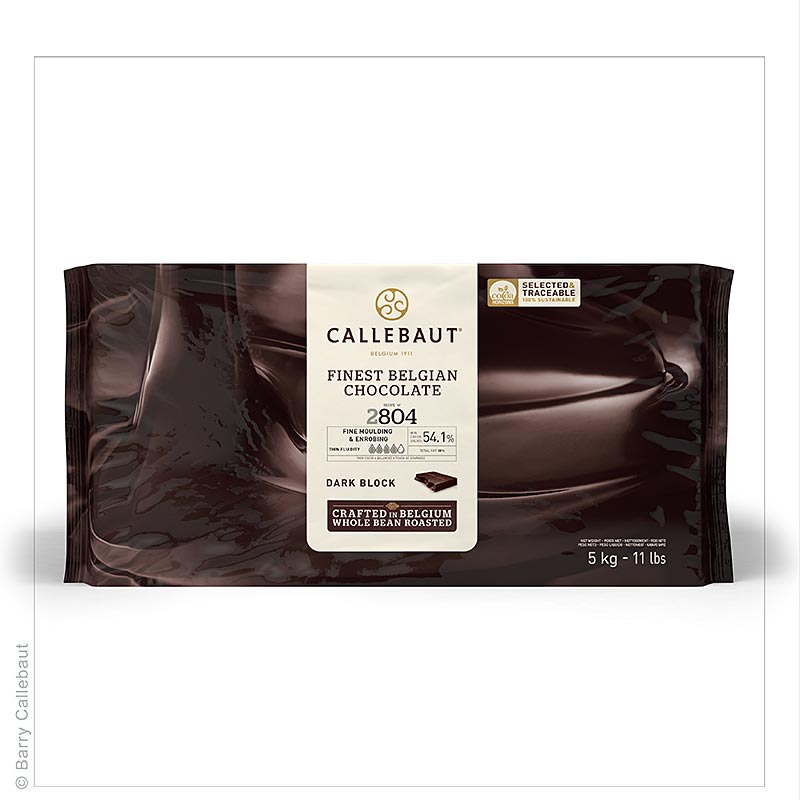 Callebaut Origine Ecuador, helmjölkscouverture, callets, 39 % kakao, 25,5 % mjölk, 2,5 kg